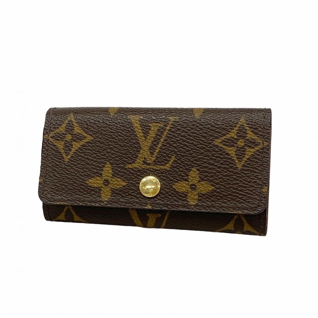 Louis Vuitton Monogram Multicle 4 Key Case M69517 Brown Men's/Women's: --- Catalog ---Category: DesignType: KeycaseColor: BrownGender: Men,WomenCategory: GeneralMPN: M69517Brand: Louis VuittonCategory: Physical PropertiesSize (HxWxD): 6cm x 10.5cm x 2.5cm / 2.36'' x 4.13