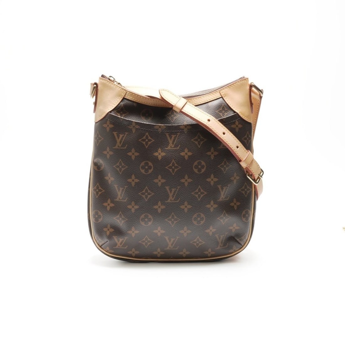 Louis Vuitton Monogram Odeon PM Shoulder Bag, Brown (1 of 13)