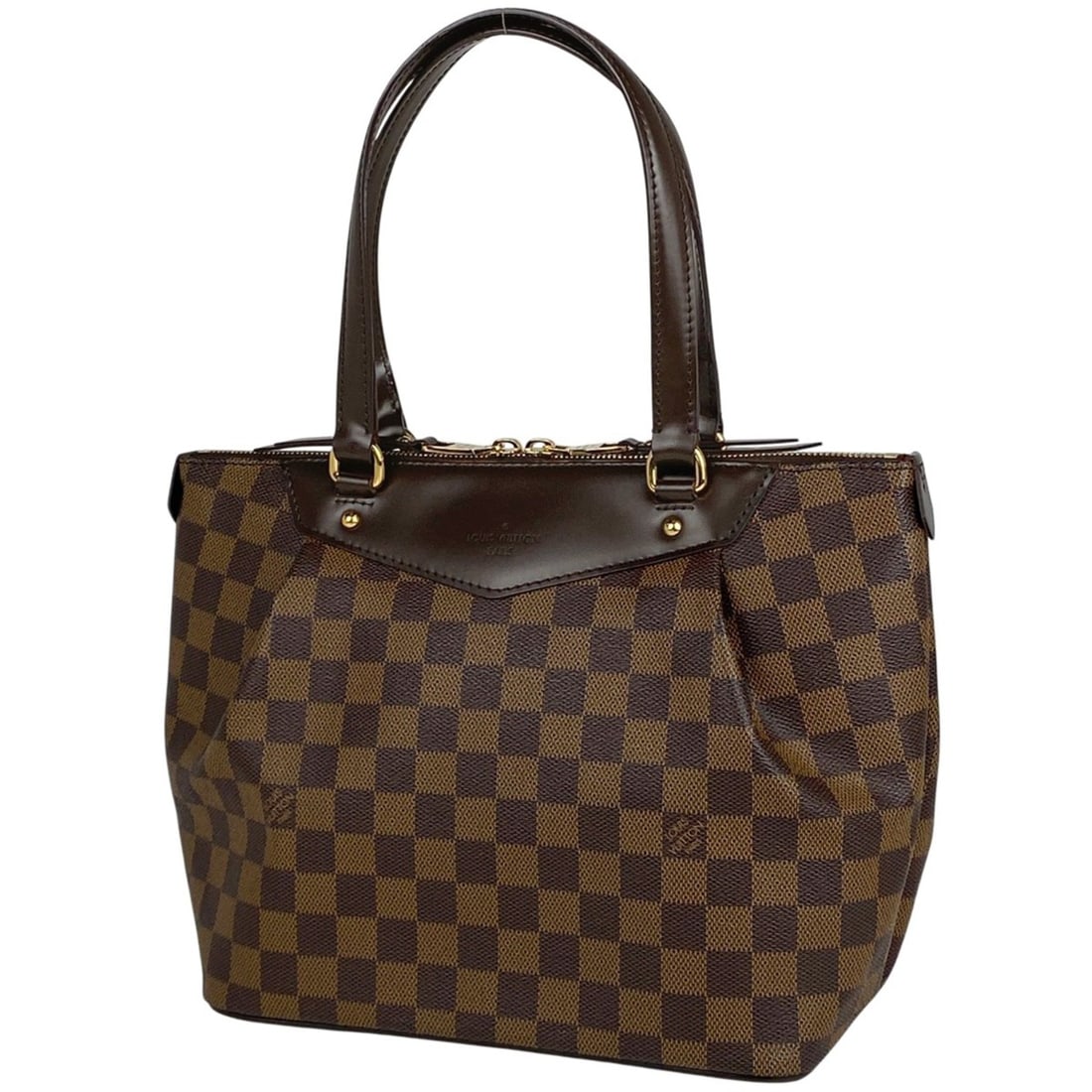 Louis Vuitton Westminster PM Handbag/Shoulder Bag/Tote Bag Damier Brown N41102 Women's: --- Catalog ---Category: SizeSize (HxWxD): 22cm x 25cm x 14cm / 8.66'' x 9.84'' x 5.51''Category: DesignType: Handbag, Shoulder bag, Tote bagColor: Brown, Damier CanvasGender: WomenMaterial: Damier Ca