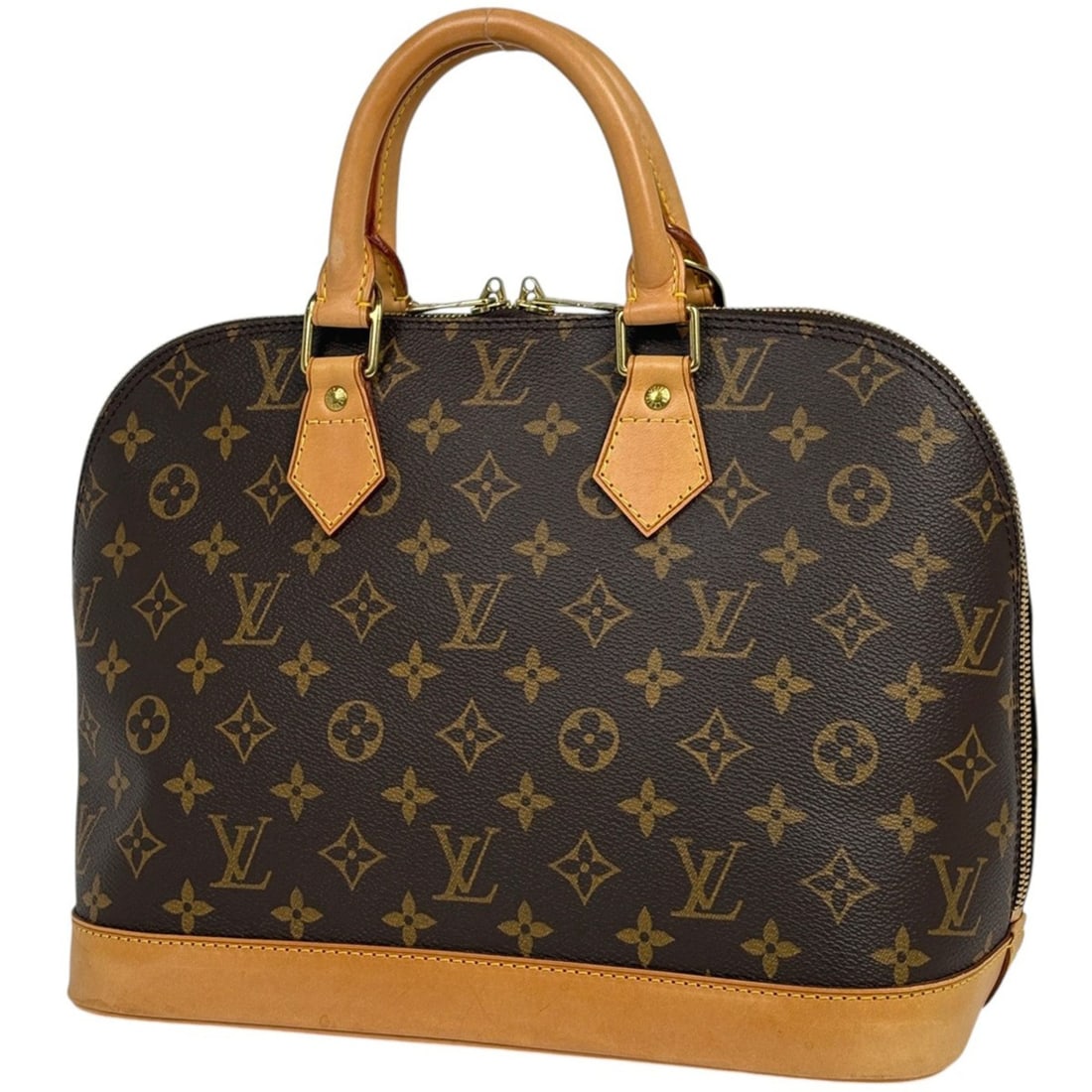 Louis Vuitton Alma Monogram Brown Handbag M51130 Women's (1 of 10)