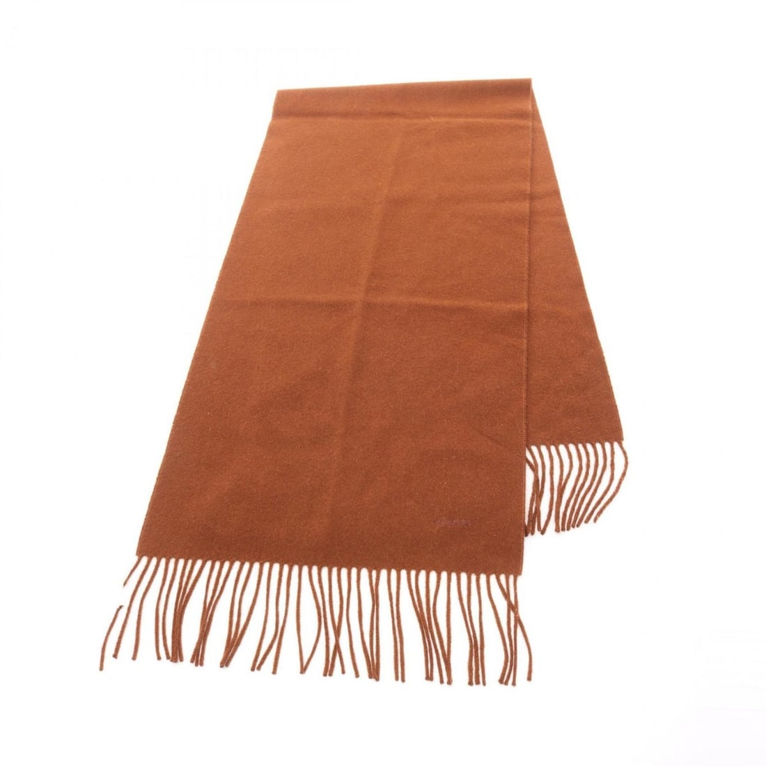 Hermes cashmere scarf for women, brown: --- Catalog ---Category: SizeSize (LxW): 1.66m x 39cm / 65.35'' x 15.35''Category: DesignType: StoleColor: BrownGender: WomenMaterial: Cashmere Category: GeneralBrand: Hermes--- Item List ---Section: