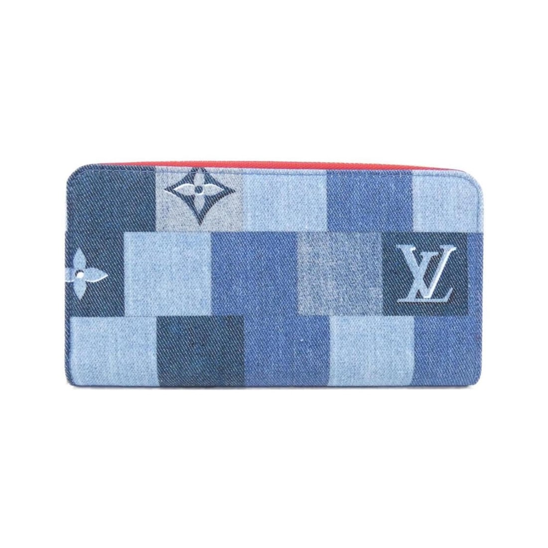 Louis Vuitton Denim Monogram Zippy Wallet M44938: --- Catalog ---Category: SizeSize (HxWxD): 10cm x 19cm x 2cm / 3.93'' x 7.48'' x 0.78''Category: DesignType: Long wallet (bi-fold)Color: RougeGender: WomenMaterial: Denim Category: GeneralMPN: M44938B