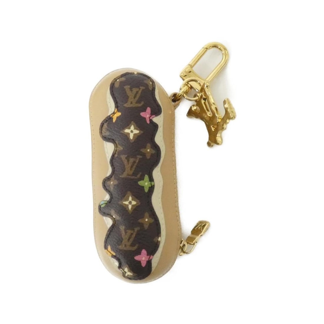 Louis Vuitton Handbag Pouch LV Eclair M01944: --- Catalog ---Category: SizeSize (HxWxD): 12cm x 5cm x 5cm / 4.72'' x 1.96'' x 1.96''Category: DesignType: Handbag, PouchColor: Beige, MarronGender: Men,WomenMaterial: Coated canvas , Leather Hardwar