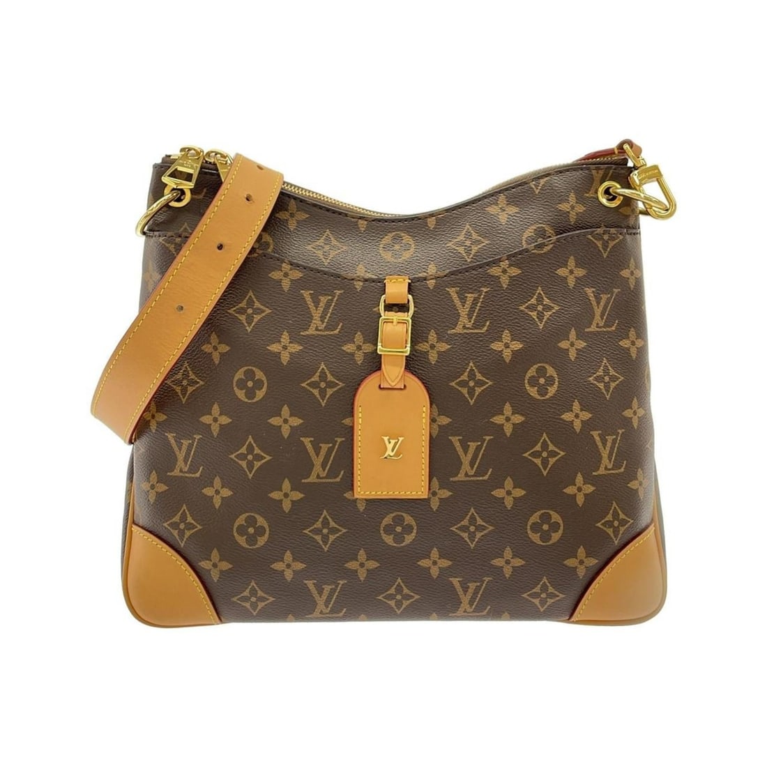 Louis Vuitton Monogram Odeon MM M45355 Shoulder Bag: --- Catalog ---Category: SizeSize (HxWxD): 26cm x 31cm x 7.5cm / 10.23'' x 12.2'' x 2.95''Category: DesignType: Shoulder bagColor: MarronGender: Men,WomenMaterial: Coated canvas Hardware Color: GoldCa