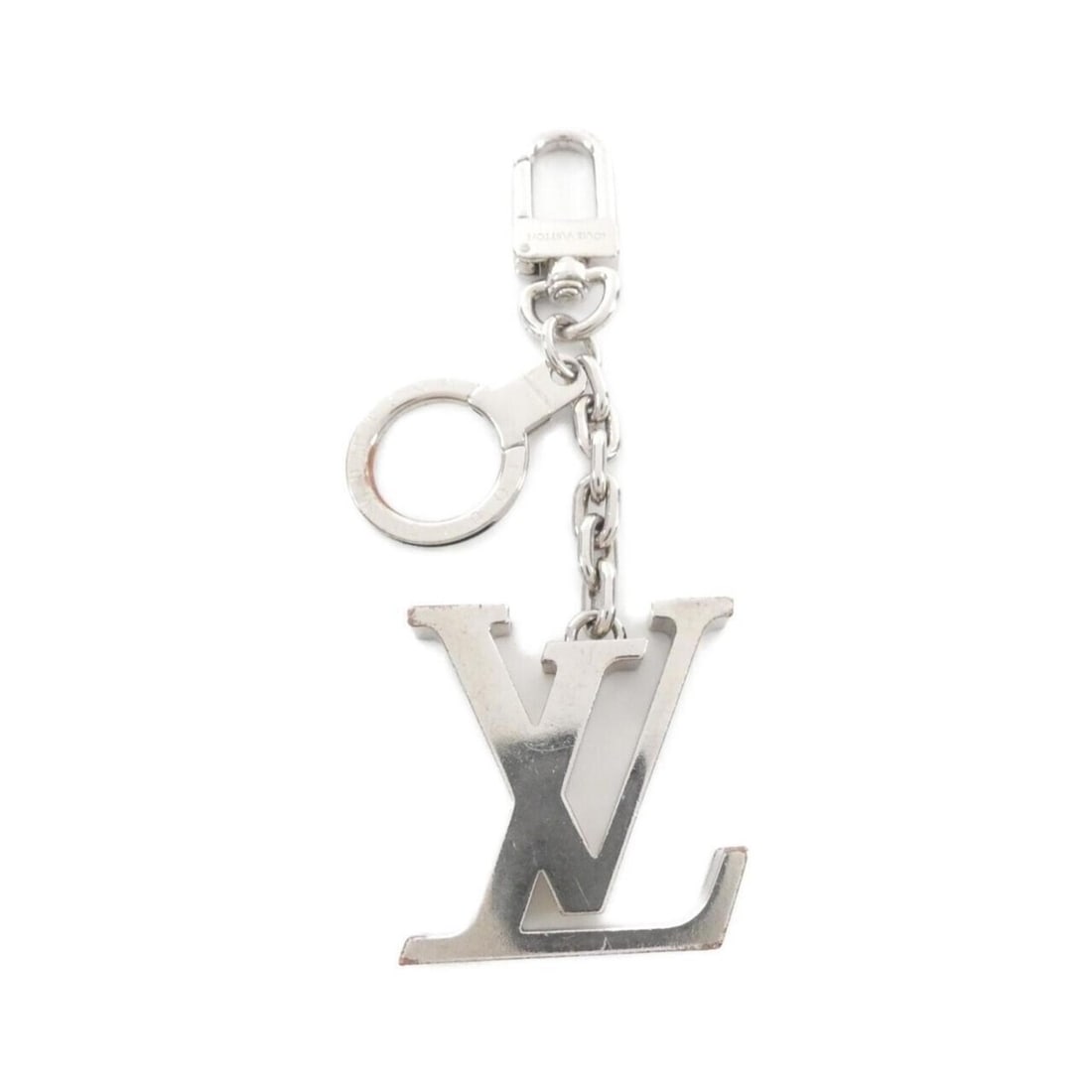Louis Vuitton Porte-Clés Initial LV M65071 Keychain: --- Catalog ---Category: SizeSize (HxWxD): 4.5cm x 4.5cm / 1.77'' x 1.77''Category: DesignType: KeyringColor: SilverGender: WomenCategory: GeneralBrand: Louis Vuitton--- Item List ---Section: Conditio