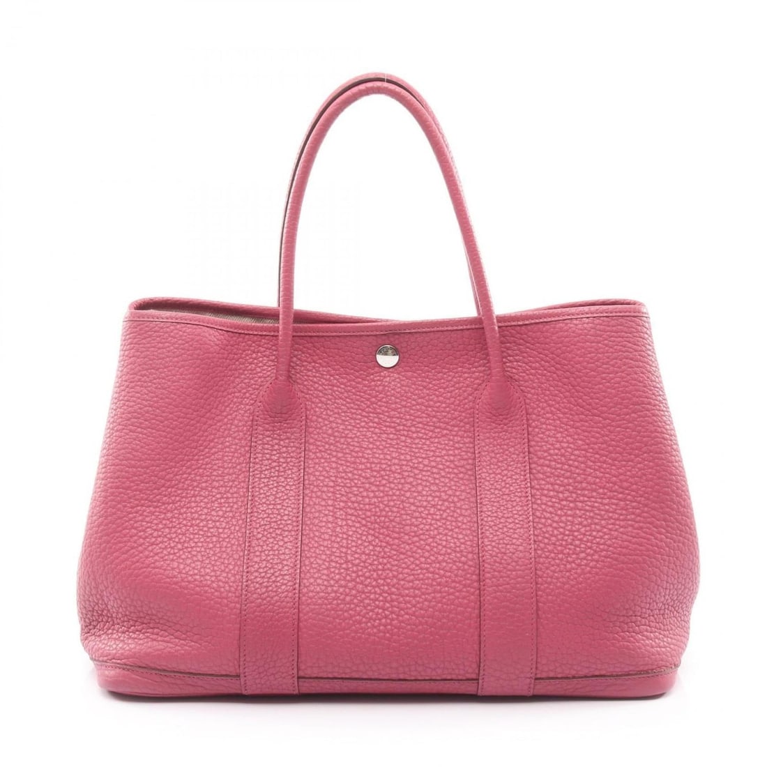 Hermes Hermès Garden Party PM Tote Bag in Negonda Leather, Pink: --- Catalog ---Category: SizeSize (HxWxD): 25cm x 36cm x 17cm / 9.84'' x 14.17'' x 6.69''Category: DesignType: Tote bagColor: PinkGender: WomenMaterial: Negonda leather Category: GeneralBrand: Hermes-