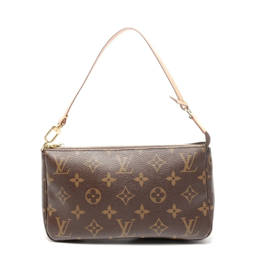 Louis Vuitton 2011 Monogram Pochette Accessoires Shoulder Bag, Brown (1 of 13)