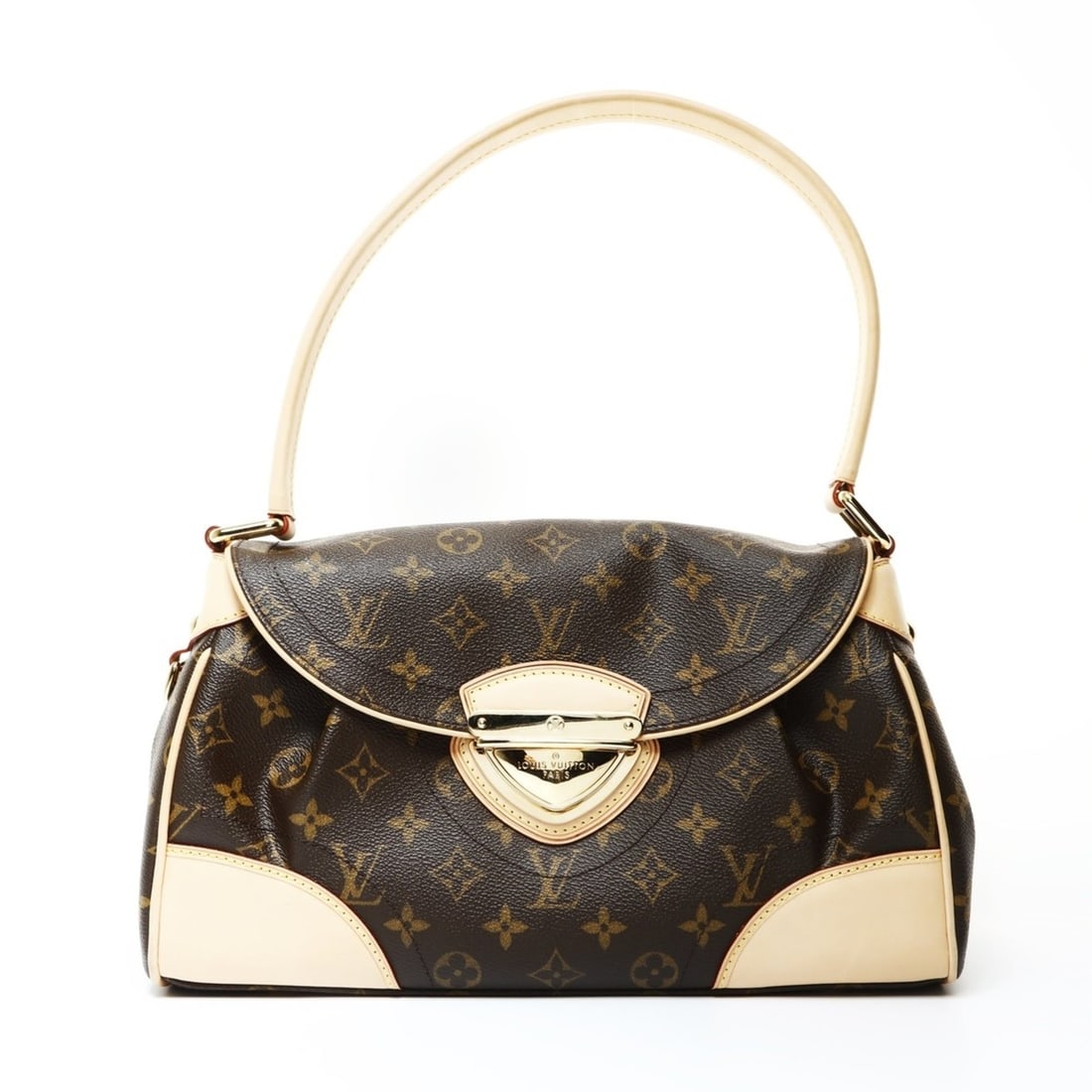 Louis Vuitton 2008 Beverly MM Monogram Shoulder Bag, Brown: --- Catalog ---Category: SizeSize (HxWxD): 19cm x 33cm x 12cm / 7.48'' x 12.99'' x 4.72''Strap Length: 56cm / 22.04''Category: DesignType: Shoulder bagColor: BrownGender: WomenMaterial: Monogram Categ