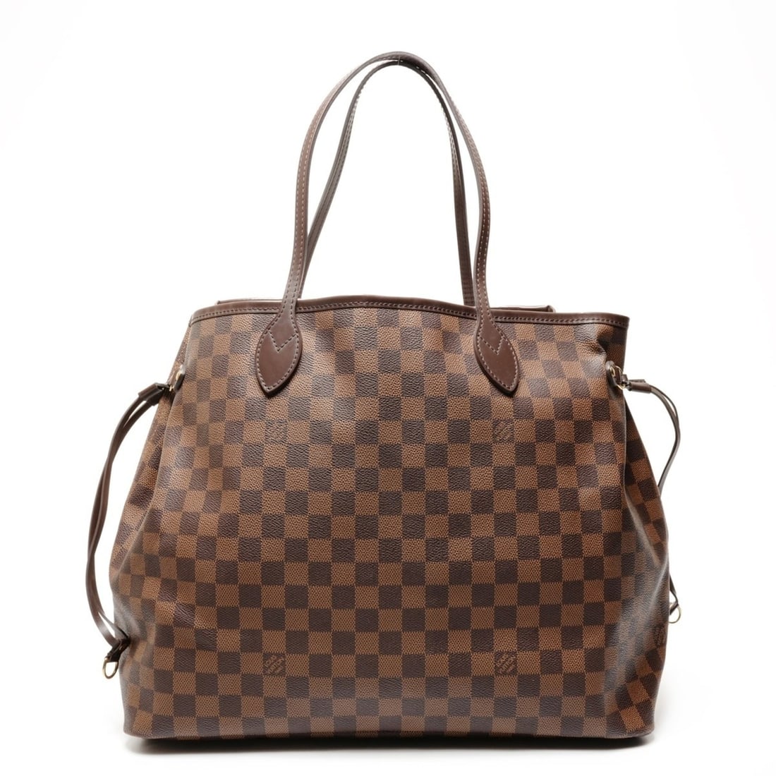 Louis Vuitton 2011 Damier Neverfull GM Tote Bag, Brown (1 of 12)