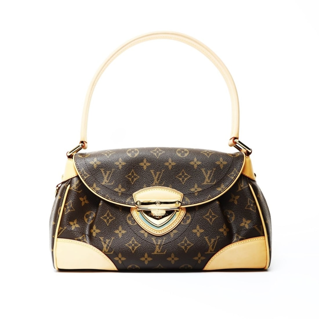 Louis Vuitton 2008 Beverly MM Monogram Shoulder Bag, Brown: --- Catalog ---Category: SizeStrap Drop: 56cm / 22.04''Size (HxWxD): 18cm x 33cm x 11cm / 7.08'' x 12.99'' x 4.33''Category: DesignType: Shoulder bagColor: BrownGender: WomenMaterial: Monogram Categor