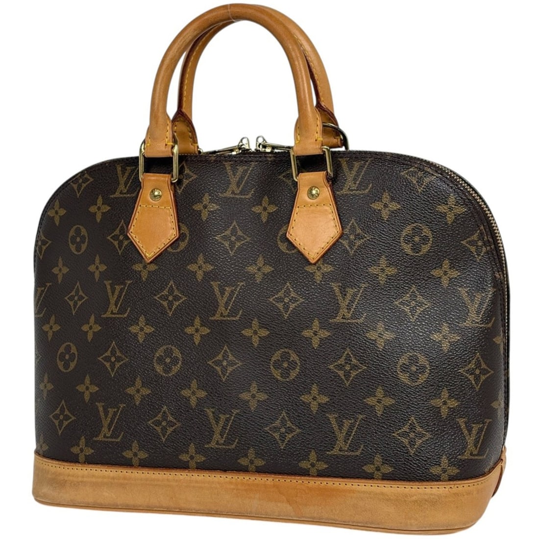 Louis Vuitton Alma Monogram Brown Handbag M51130 Women's (1 of 9)