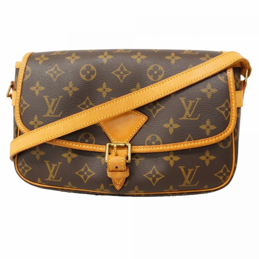 Louis Vuitton Monogram Sologne Shoulder Bag M42250 Brown Women's (1 of 15)