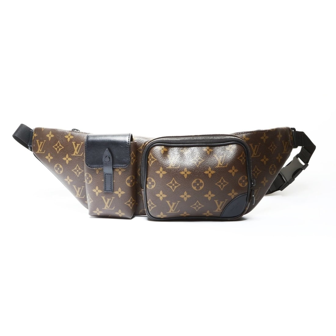Louis Vuitton 2020 Monogram Macassar Christopher Bumbag Shoulder Bag in Brown (1 of 16)