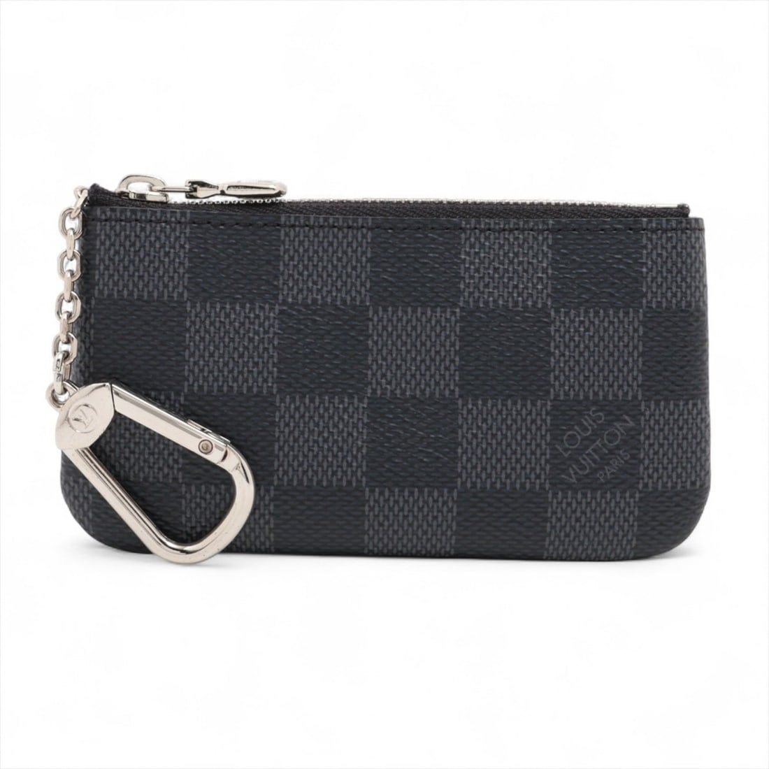 Louis Vuitton 2024 Damier Pochette Clef Wallet/Coin Case/Key Case Black: --- Catalog ---Category: SizeSize (HxWxD): 6cm x 12cm x 1cm / 2.36'' x 4.72'' x 0.39''Category: DesignType: Coin purse/coin caseColor: Black, Damier CanvasGender: Men,WomenCategory: GeneralLine: Damie