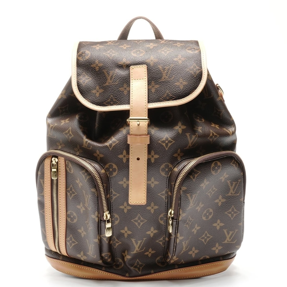 Louis Vuitton 2015 Monogram Sac ad Bosphor Backpack/Daypack, Brown: --- Catalog ---Category: SizeHandle Drop: 8.00cm / 3.15''Size (HxWxD): 38cm x 31cm x 11cm / 14.96'' x 12.2'' x 4.33''Strap Length: 56cm - 104cm / 22.04'' - 40.94''Category: DesignType: BackpackColor: