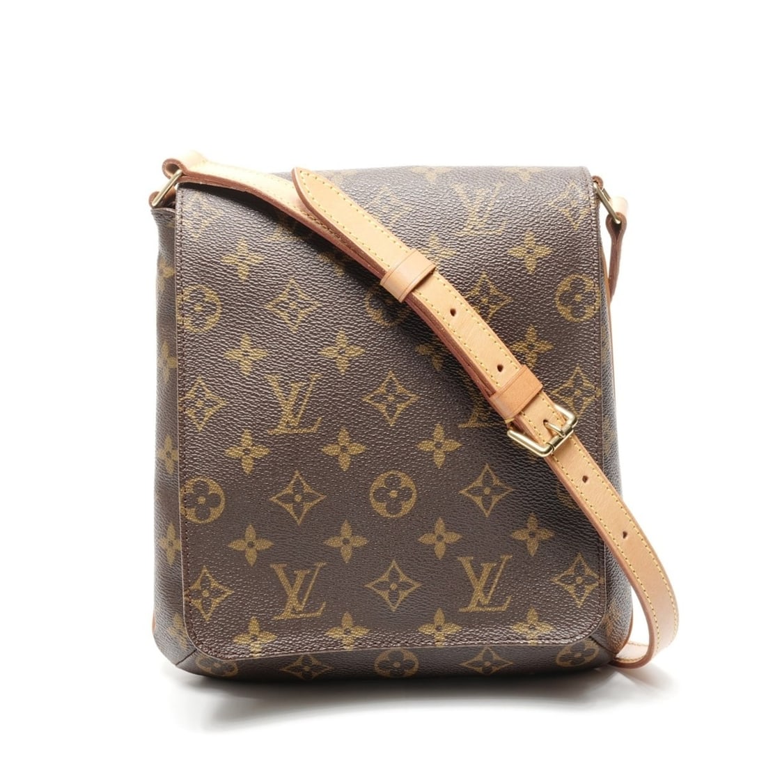 Louis Vuitton Monogram Musette Salsa Shoulder Bag, Brown, 2000: --- Catalog ---Category: SizeSize (HxWxD): 23cm x 22cm x 6cm / 9.05'' x 8.66'' x 2.36''Strap Length: 60cm - 72cm / 23.62'' - 28.34''Category: DesignType: Shoulder bagColor: BrownGender: WomenMaterial: