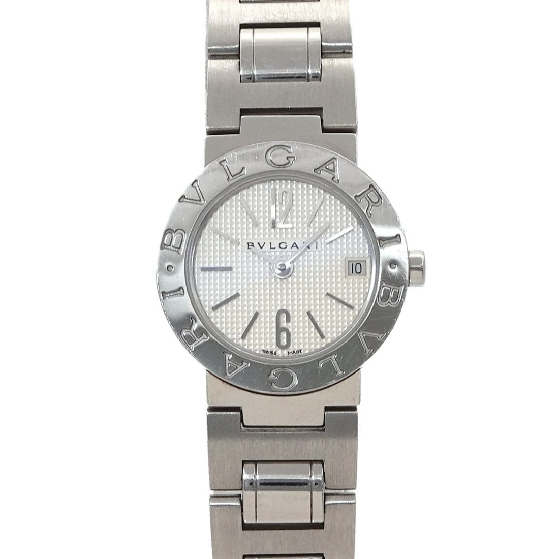 BVLGARI BB23SS Women's Watch Date Silver Quartz (1 of 14)