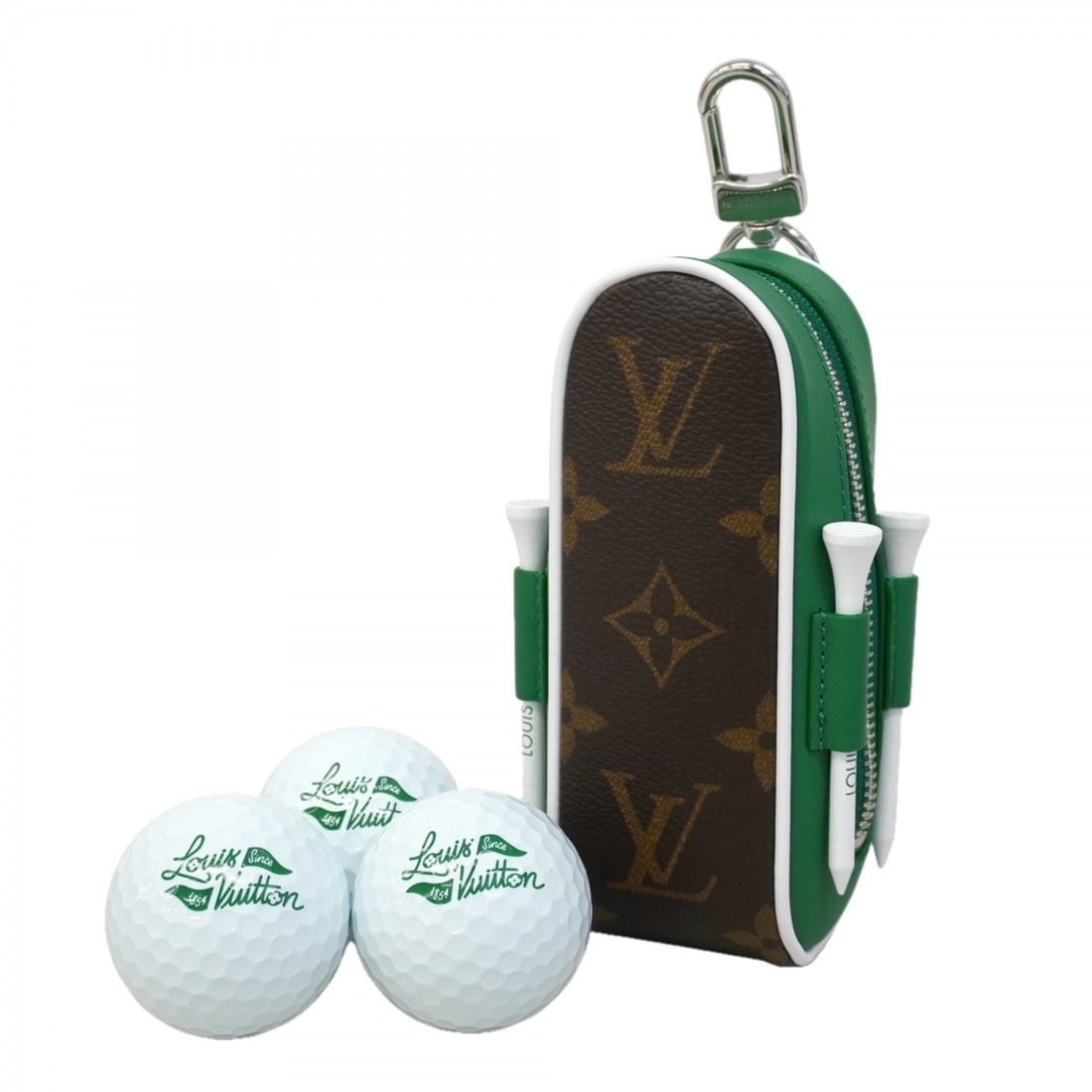 Louis Vuitton Golf Equipment Monogram Set Andrews GI1291 Green/Brown Men's (1 of 9)