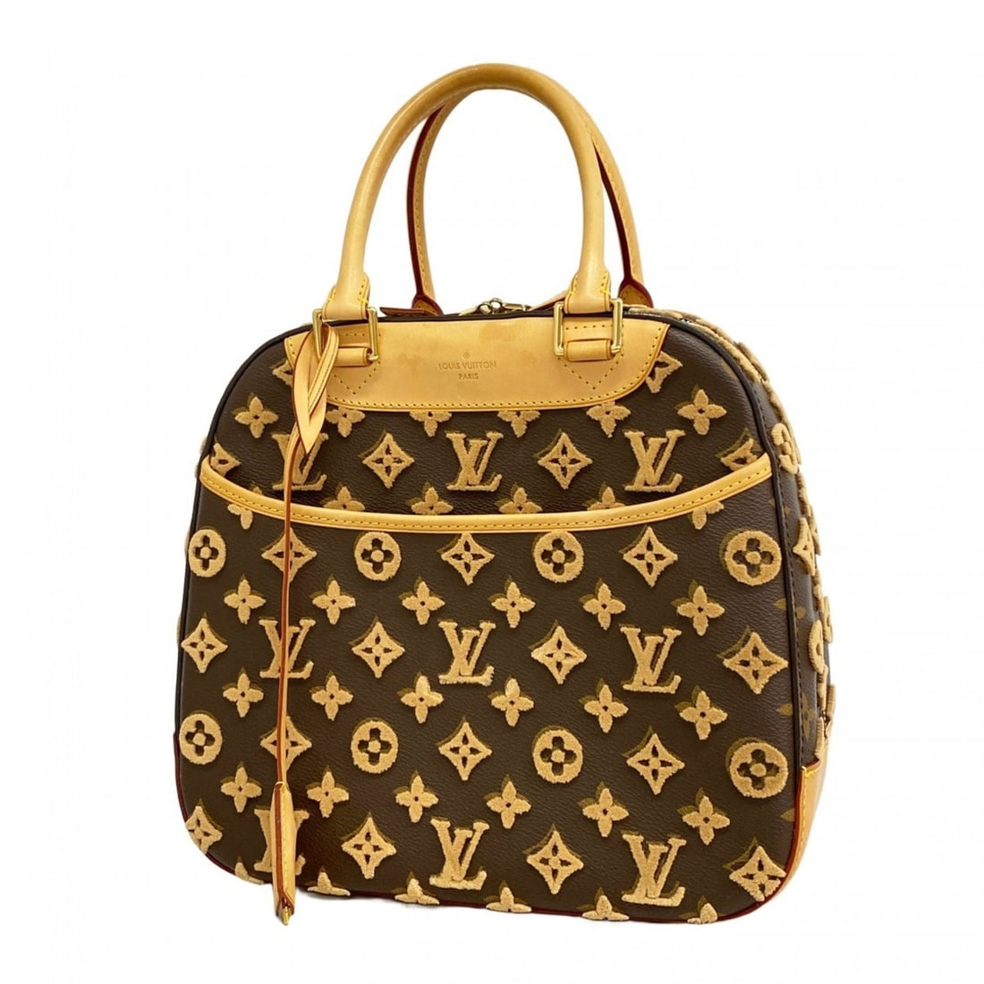 Louis Vuitton Monogram Tuftage 3D Deauville Cube Handbag M40921 Brown Women's: --- Catalog ---Category: SizeSize (HxWxD): 25cm x 27cm x 12cm / 9.84'' x 10.62'' x 4.72''Category: DesignType: HandbagColor: BrownGender: WomenCategory: GeneralMPN: M40921Brand: Louis Vuitton--- Item