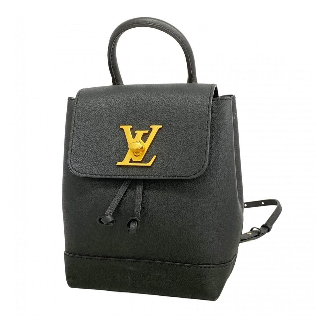 Louis Vuitton LockMe Backpack MINI M54573 Noir Women's Backpack/Daypack: --- Catalog ---Category: SizeSize (HxWxD): 22cm x 15.5cm x 9cm / 8.66'' x 6.1'' x 3.54''Category: DesignType: BackpackColor: NoirGender: WomenCategory: GeneralMPN: M54573Brand: Louis Vuitton--- Item L