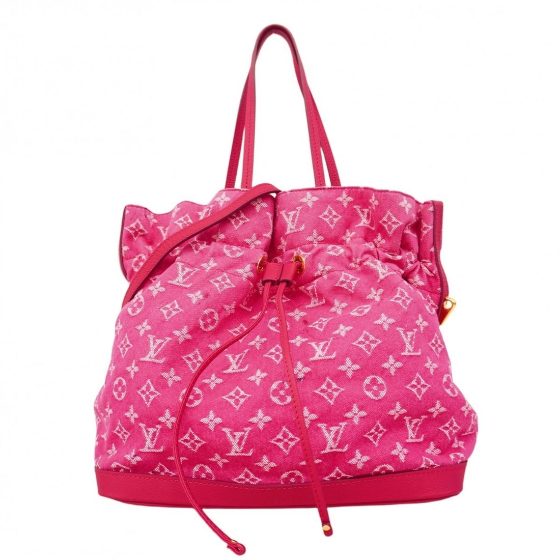 Louis Vuitton Monogram Denim Noefull MM M40870 Rose Indigo 2-Way Bag for Women: --- Catalog ---Category: SizeSize (HxWxD): 30.5cm x 30.5cm x 19.5cm / 12'' x 12'' x 7.67''Category: DesignType: HandbagColor: Indian roseGender: WomenCategory: GeneralMPN: M40870Brand: Louis Vuitton--