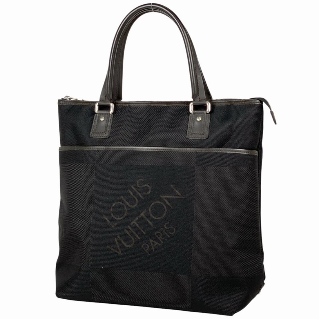 Louis Vuitton Kugal Shoulder Tote Bag in Damier Geant Noir, M93085, Men's (1 of 13)