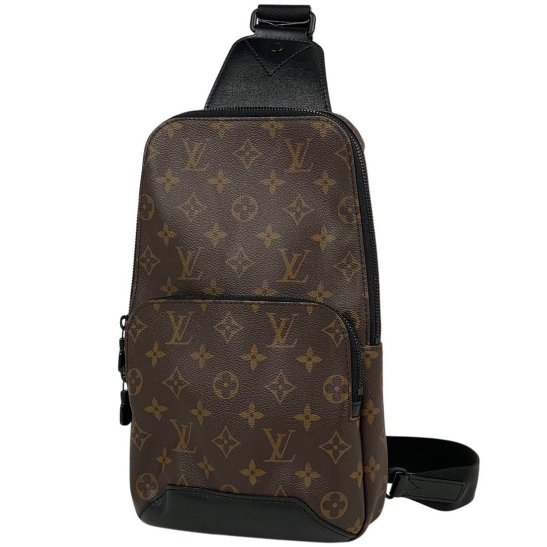 Louis Vuitton Avenue Sling Bag, Shoulder Body Monogram Macassar, Brown/Black, M45897, Men's: --- Catalog ---Category: SizeSize (HxWxD): 30cm x 18cm x 5cm / 11.81'' x 7.08'' x 1.96''Category: DesignType: Shoulder bag, Sling bagColor: Black, BrownGender: MenMaterial: Monogram , Leather Category