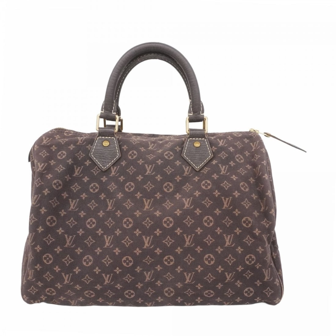 Louis Vuitton Monogram Mini Lan Speedy 30 Handbag M95224 Ebene Women's (1 of 20)