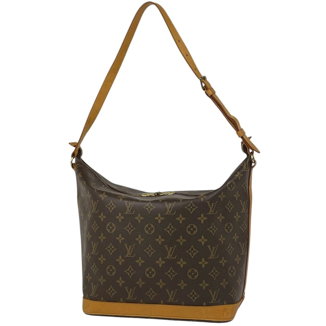 Louis Vuitton Amfurthly One-Shoulder Shoulder Bag, Monogram Brown, M47275, Women's (1 of 9)