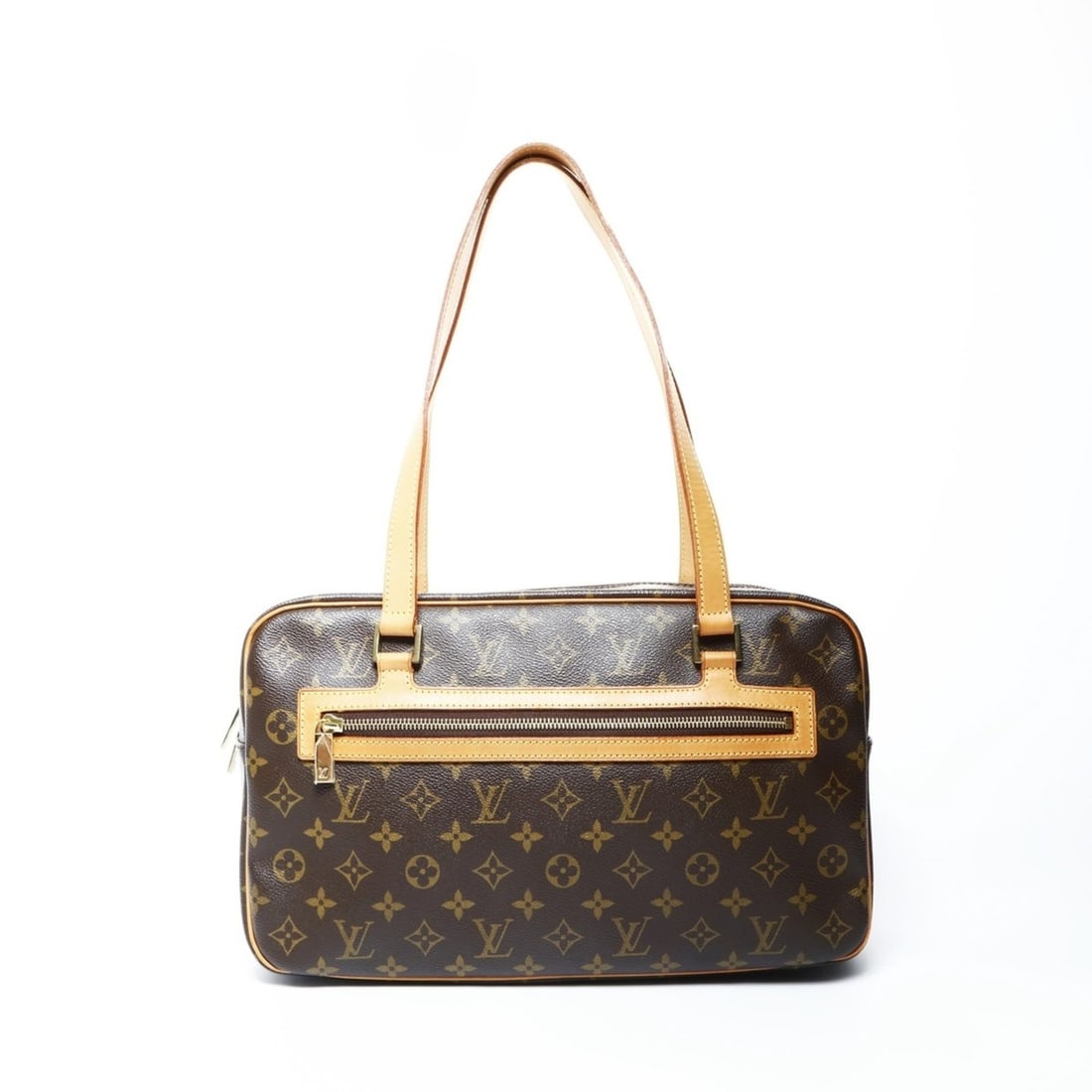 Louis Vuitton 2002 Monogram Cite GM Shoulder Bag, Brown (1 of 11)