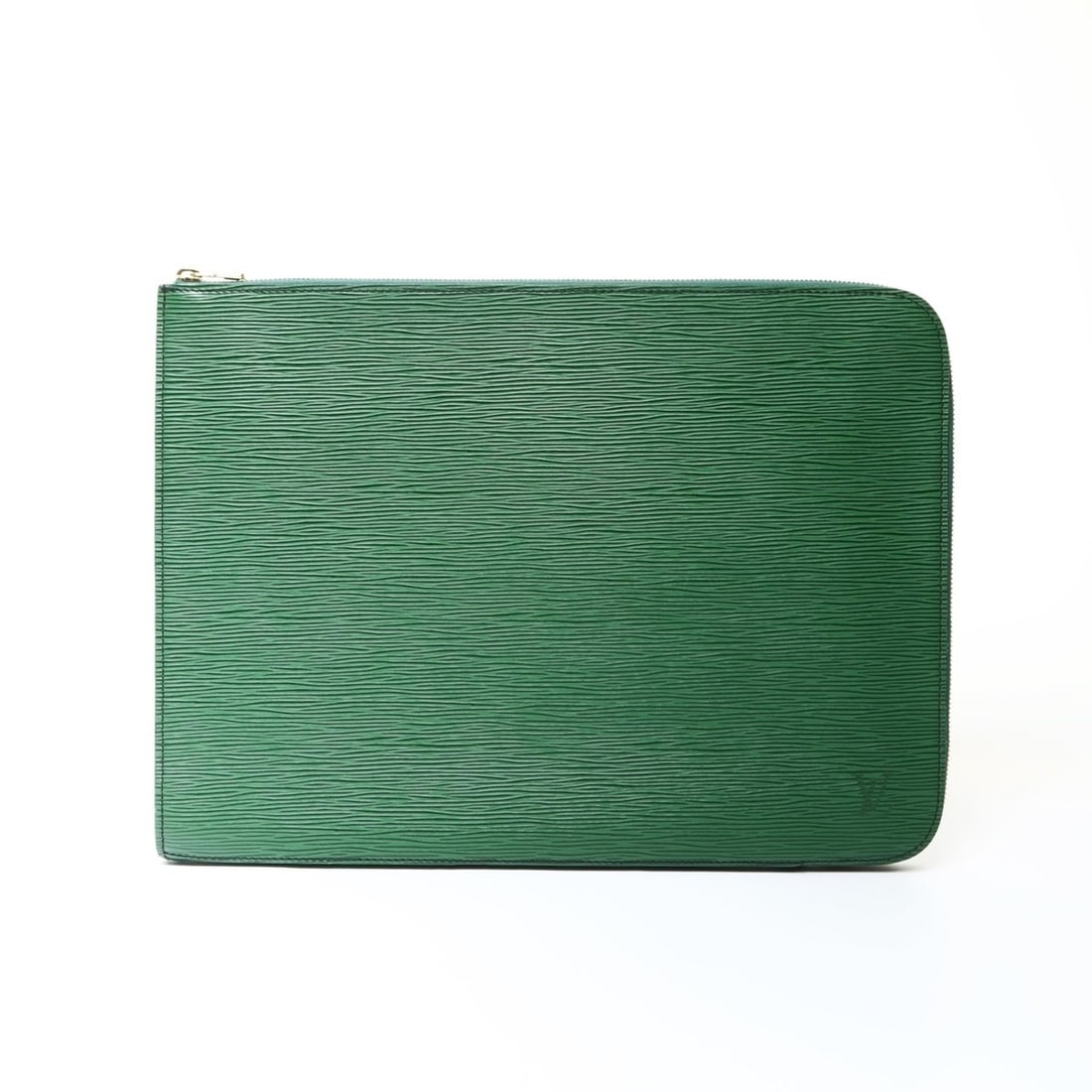 Louis Vuitton Epi Leather Pochette Jour GM Clutch Bag, Green, 1992 (1 of 12)