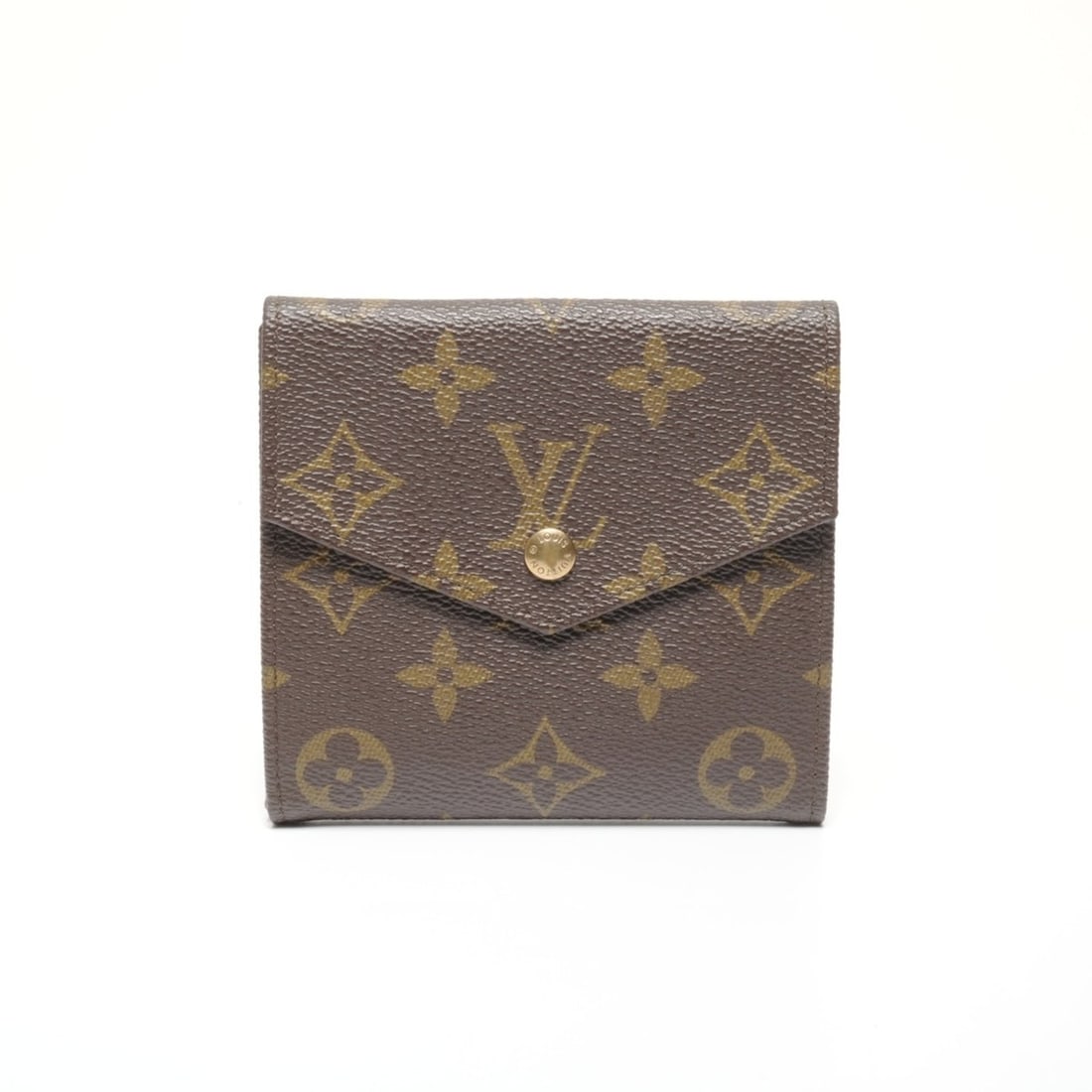 Louis Vuitton 2011 Porte Monnaie Bi-Eye Carte Credit Monogram Tri-fold Wallet in Brown: --- Catalog ---Category: SizeSize (HxWxD): 10cm x 19cm x 1cm / 3.93'' x 7.48'' x 0.39''Category: DesignType: Wallet (tri-fold)Color: BrownGender: WomenMaterial: Monogram Category: GeneralLine: Monogra