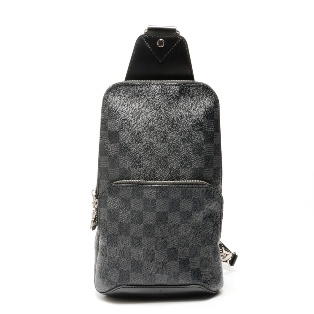 Louis Vuitton 2017 Damier Graphite Avenue Sling Bag N41719 Black Shoulder (1 of 12)