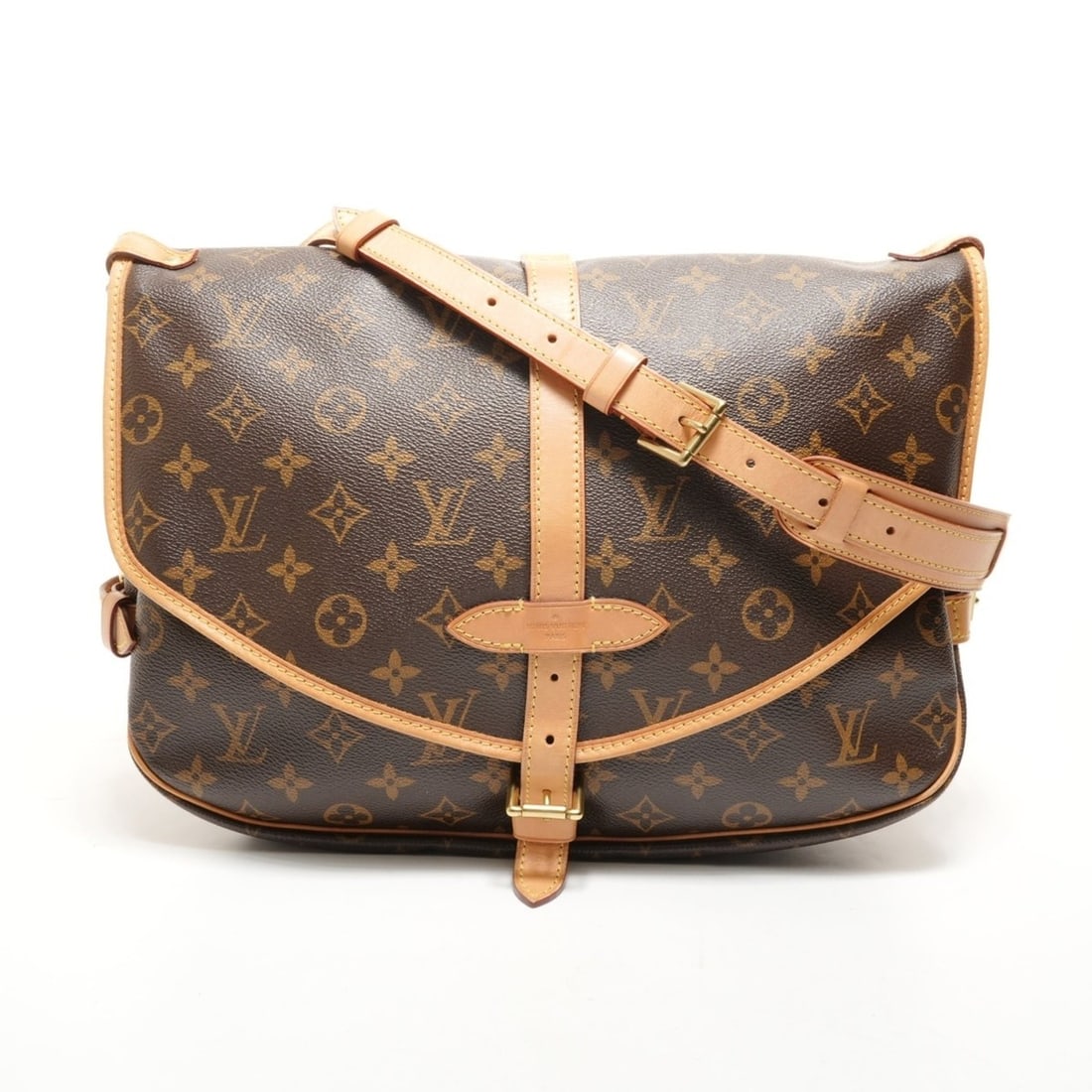 Louis Vuitton Saumur 30 Monogram Shoulder Bag, Brown, 2012 (1 of 12)