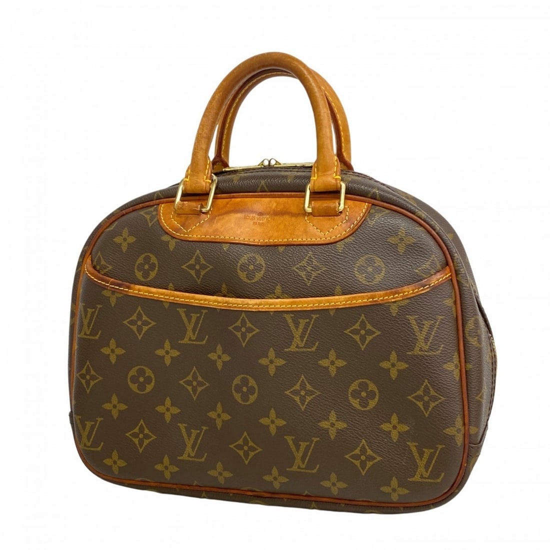 Louis Vuitton Monogram Trouville Handbag M42228 Brown Women's: --- Catalog ---Category: SizeSize (HxWxD): 21.5cm x 27cm x 10cm / 8.46'' x 10.62'' x 3.93''Category: DesignType: HandbagColor: BrownGender: WomenCategory: GeneralMPN: M42228Brand: Louis Vuitton--- Ite