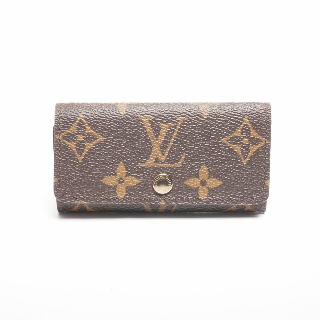 Louis Vuitton 2005 Monogram Multicle 4 Key Case, Brown (1 of 11)
