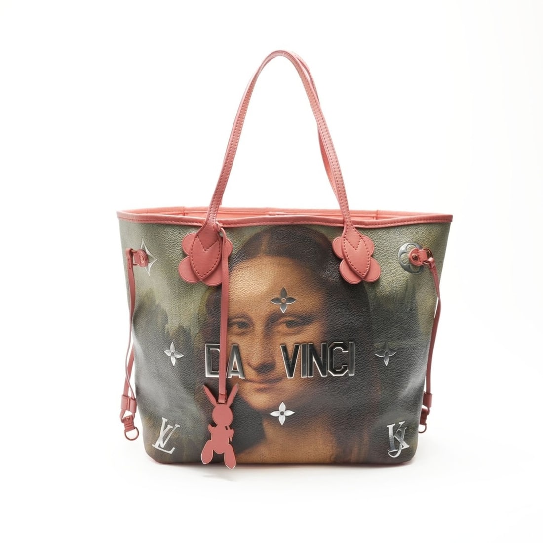 Louis Vuitton Da Vinci Neverfull MM Tote Bag, Pink, 2017: --- Catalog ---Category: SizeSize (HxWxD): 29cm x 47cm x 16cm / 11.41'' x 18.5'' x 6.29''Strap Length: 48cm / 18.89''Category: DesignType: Tote bagColor: PinkGender: WomenCategory: GeneralBrand: Louis