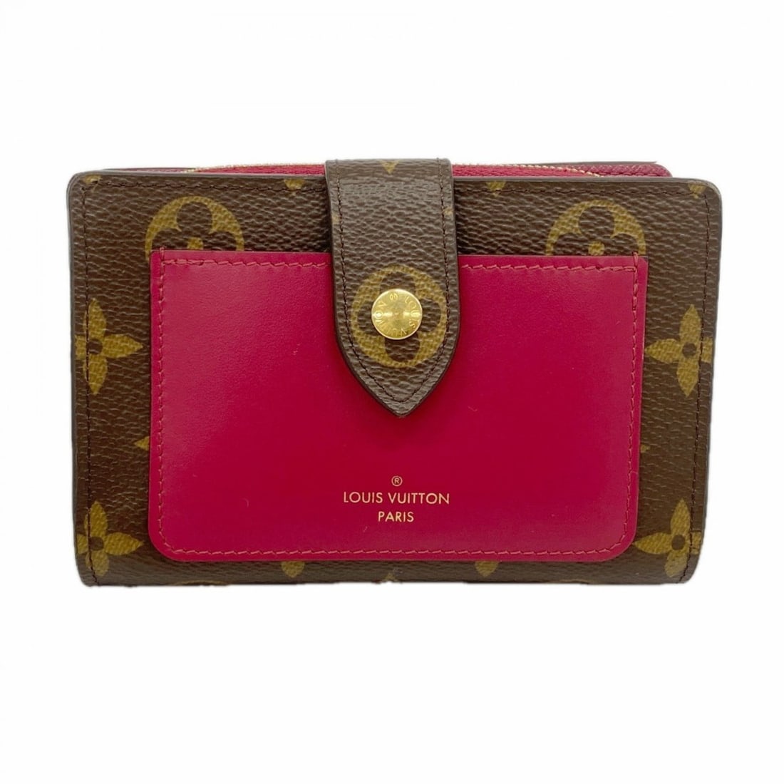 Louis Vuitton Monogram Portefeuille Juliette Wallet M69433 Fuchsia Women's: --- Catalog ---Category: SizeSize (HxWxD): 9cm x 13cm x 3cm / 3.54'' x 5.11'' x 1.18''Category: DesignType: Wallet (bi-fold)Color: FuchsiaGender: WomenCategory: GeneralMPN: M69433Brand: Louis Vuitton-