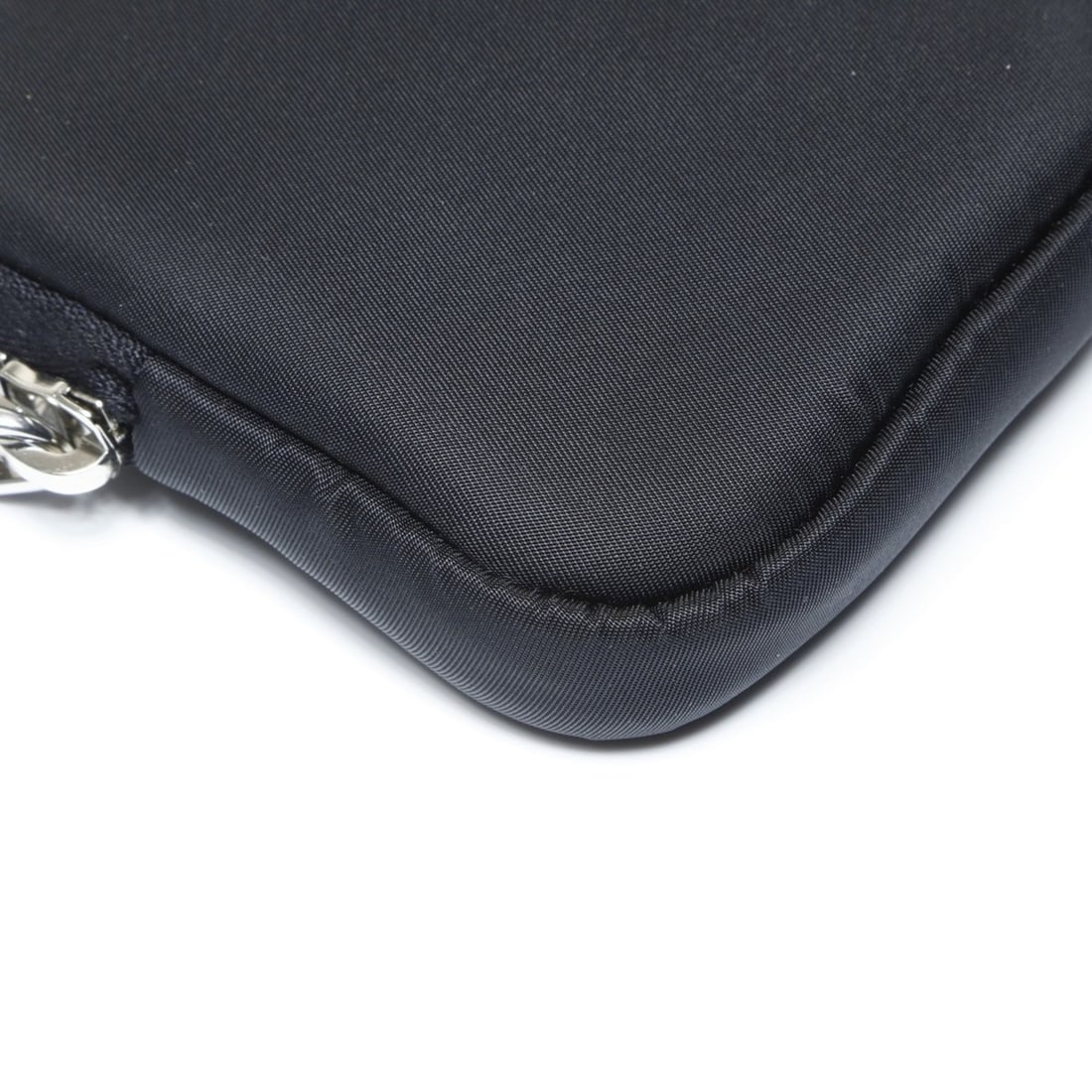 Prada PRADA Nylon Mini Pouch Black - 6