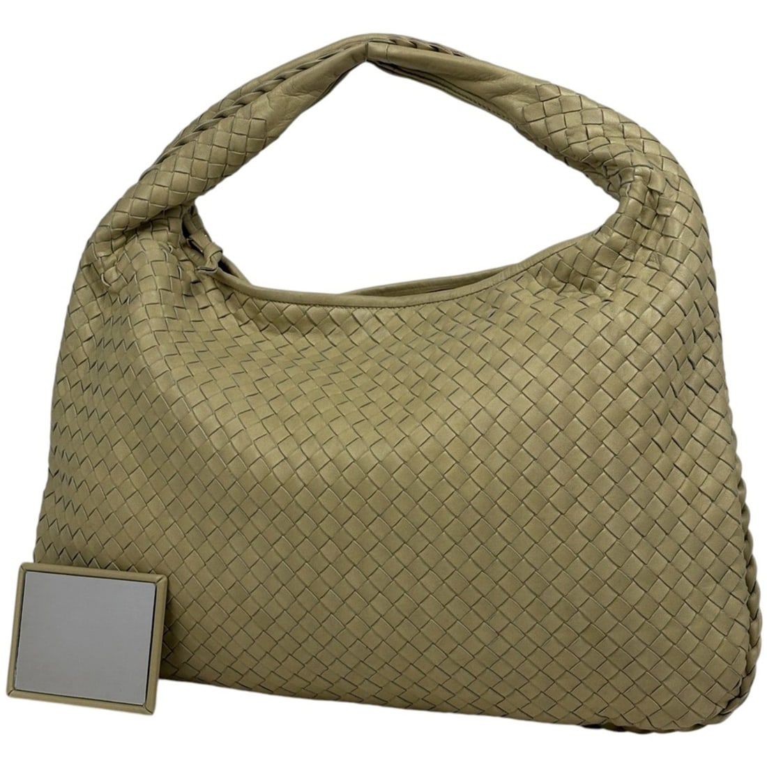 Bottega Veneta Intrecciato Shoulder Bag, Handbag, One-Shoulder, Braided Nappa Leather Yellow, (1 of 10)