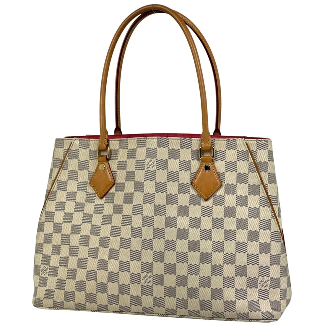 Louis Vuitton Calvi Shoulder Bag Tote Damier Azur White N41449 Women's: --- Catalog ---Category: SizeSize (HxWxD): 26cm x 37cm x 15cm / 10.23'' x 14.56'' x 5.9''Category: DesignType: Shoulder bag, Tote bagColor: WhiteGender: WomenMaterial: Damier Azur Category: GeneralMPN