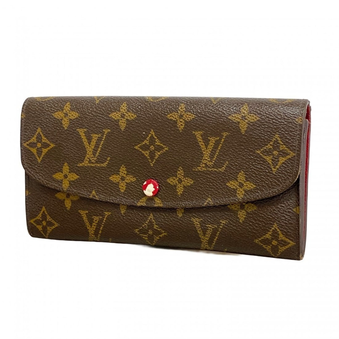 Louis Vuitton Monogram Portefeuille Emilie Long Wallet M60136 Rouge Women's: --- Catalog ---Category: SizeSize (HxWxD): 10cm x 19cm x 3cm / 3.93'' x 7.48'' x 1.18''Category: DesignType: Long wallet (bi-fold)Color: RougeGender: WomenCategory: GeneralMPN: M60136Brand: Louis Vuit