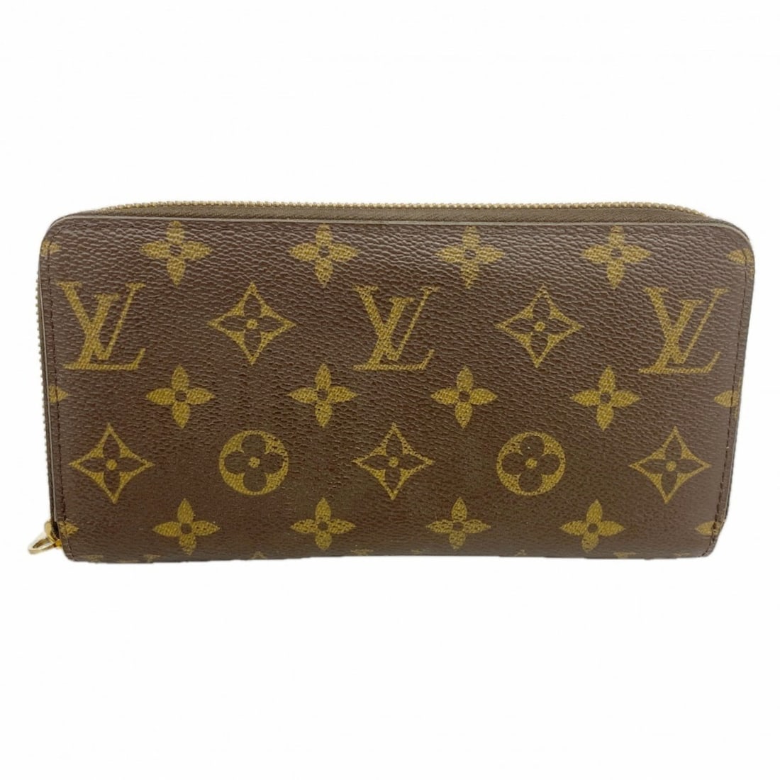 Louis Vuitton Monogram Zippy Wallet M42616 Brown Men's and Women's (1 of 12)