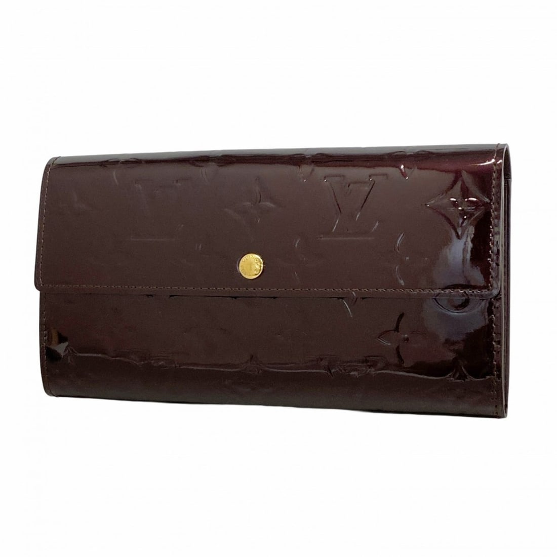 Louis Vuitton Vernis Portefeuille Sarah Long Wallet M93524 Amaranth Women's: --- Catalog ---Category: SizeSize (HxWxD): 10.5cm x 19cm x 3cm / 4.13'' x 7.48'' x 1.18''Category: DesignType: Long wallet (bi-fold)Color: AmaranteGender: WomenCategory: GeneralMPN: M93524Brand: Louis