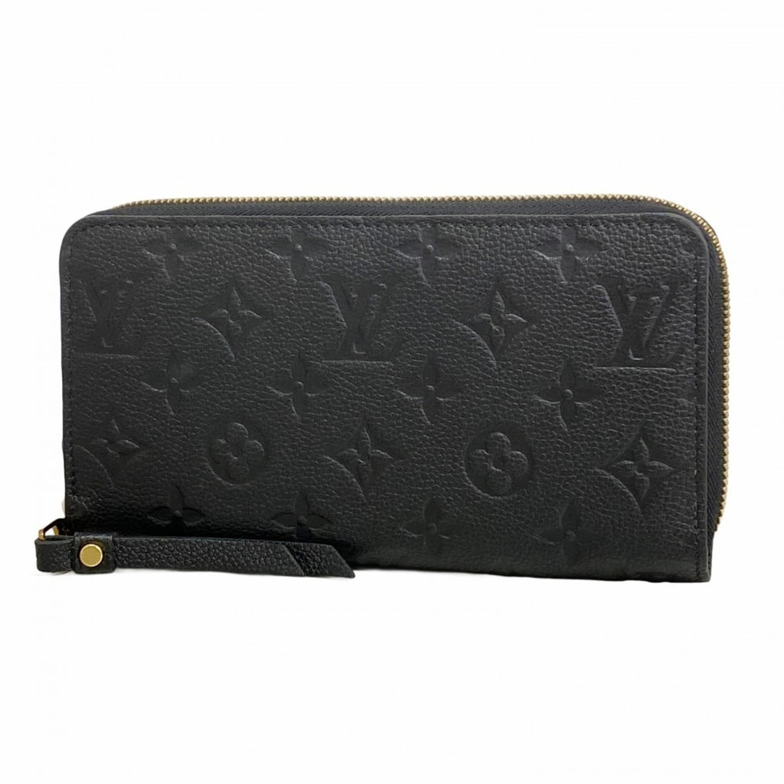 Louis Vuitton Monogram Empreinte Zippy Wallet M61864 Noir Women's Long (1 of 15)
