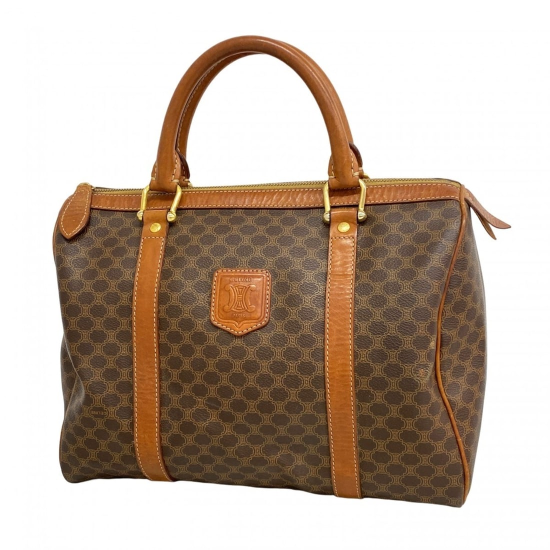 Celine handbag Macadam brown women's (1 of 12)