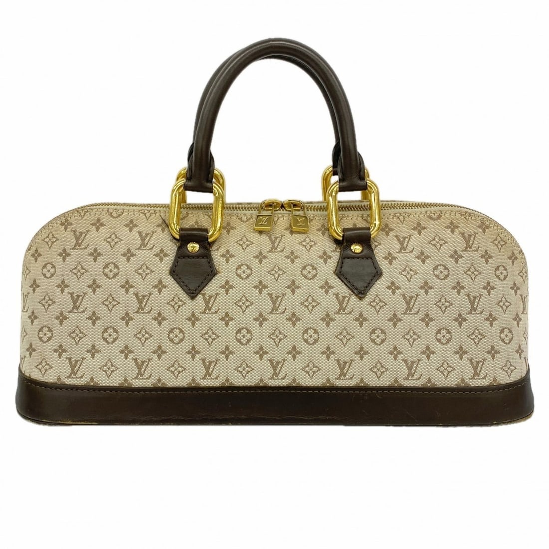 Louis Vuitton Monogram Mini Almaron Handbag M92206 Khaki Women's: --- Catalog ---Category: SizeSize (HxWxD): 15cm x 38cm x 13.5cm / 5.9'' x 14.96'' x 5.31''Category: DesignType: HandbagColor: KhakiGender: WomenCategory: GeneralMPN: M92206Brand: Louis Vuitton--- Item