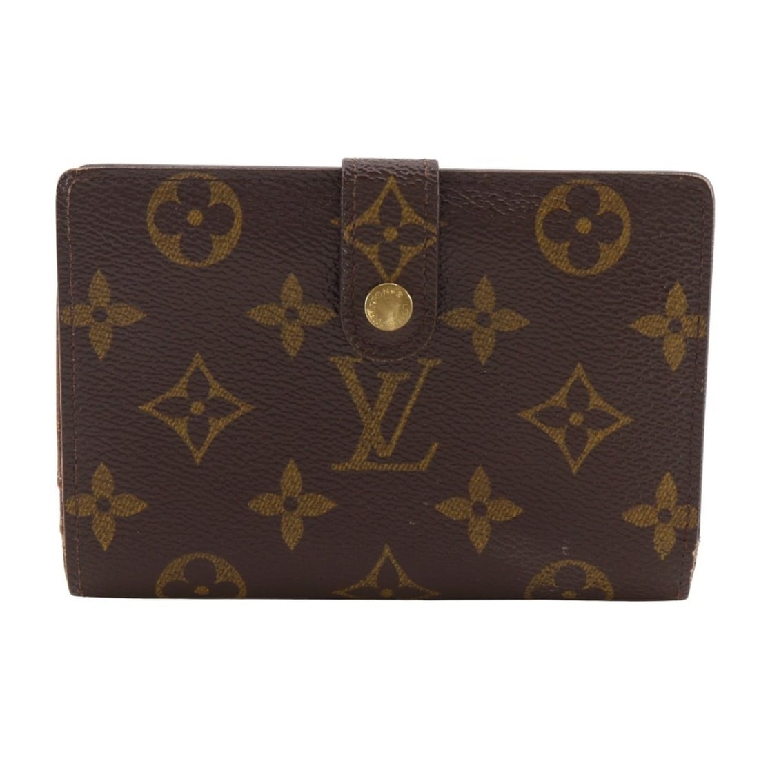 Louis Vuitton LOUIS VUITTON Portefeuille Vienova Bifold Wallet Clasp M61674 Monogram Canvas 2002 (1 of 20)