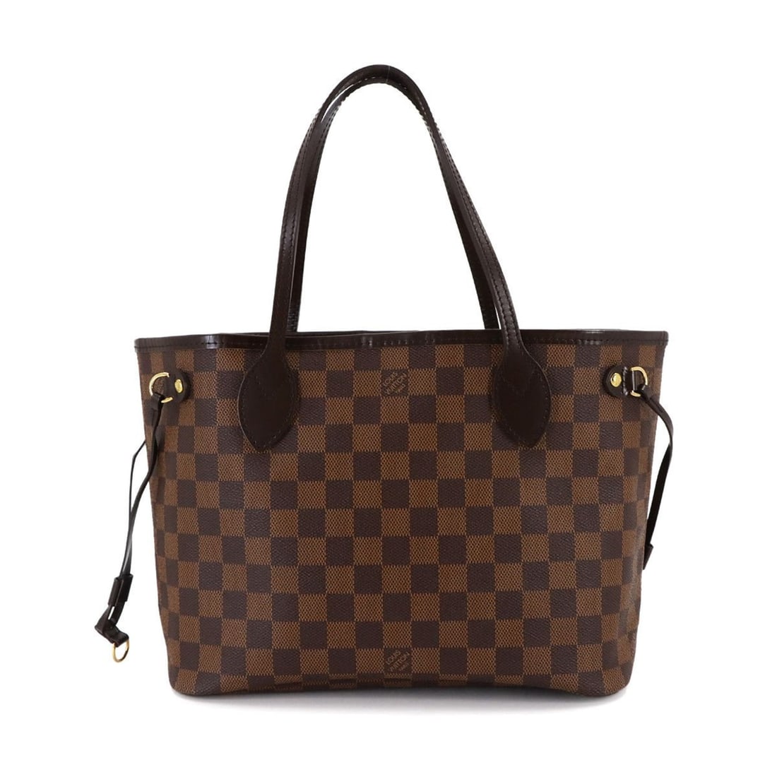Louis Vuitton Damier Neverfull PM Tote Bag in Ebene, Brown, N51109 (1 of 14)