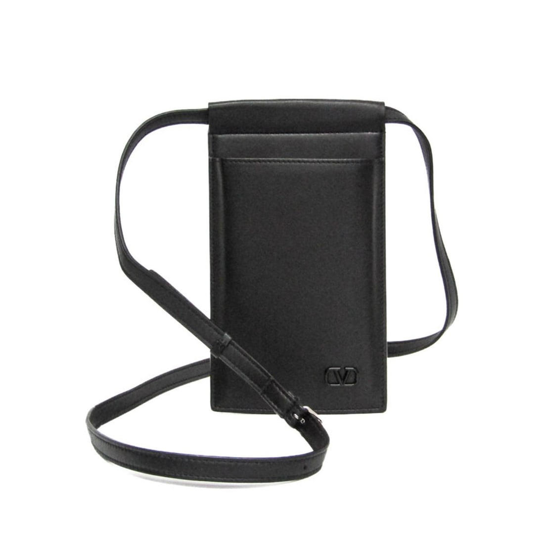 Valentino Garavani Smartphone Pouch 2Y2P0U15ZQU Men,Women Leather Pouch,Shoulder Bag Gold,Black (1 of 12)